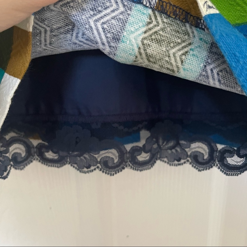 Revolve Trina Turk Nanna Dress Plaid Sweetheart - 4 - Picture 7 of 8